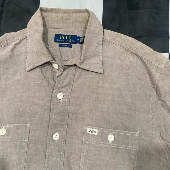 Lot of 4 Polo Ralph Lauren Short Sleeve Button Up Shirts & 1 Tommy - Picture 12 of 16